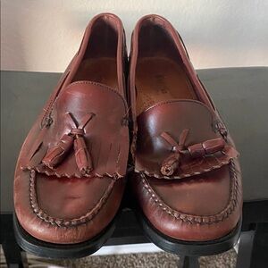 Men's Brown Leather Loafers